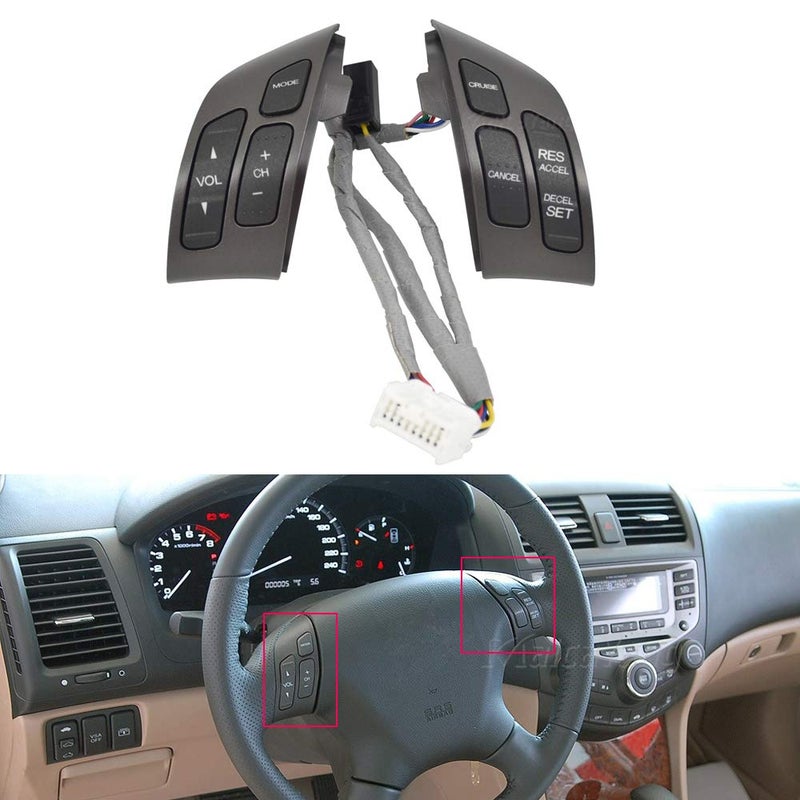 Malcayang Steering Wheel Mounted Cruise Control Switch for Honda Accord EX MK7 Odyssey EX 35880-SDB-A21 35880-SDB-A01ZA - Image 5
